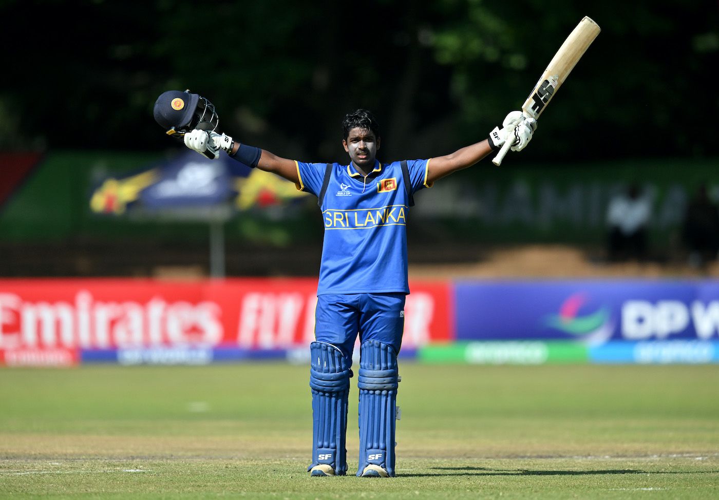 Viran Chamuditha scored a match-winning century
