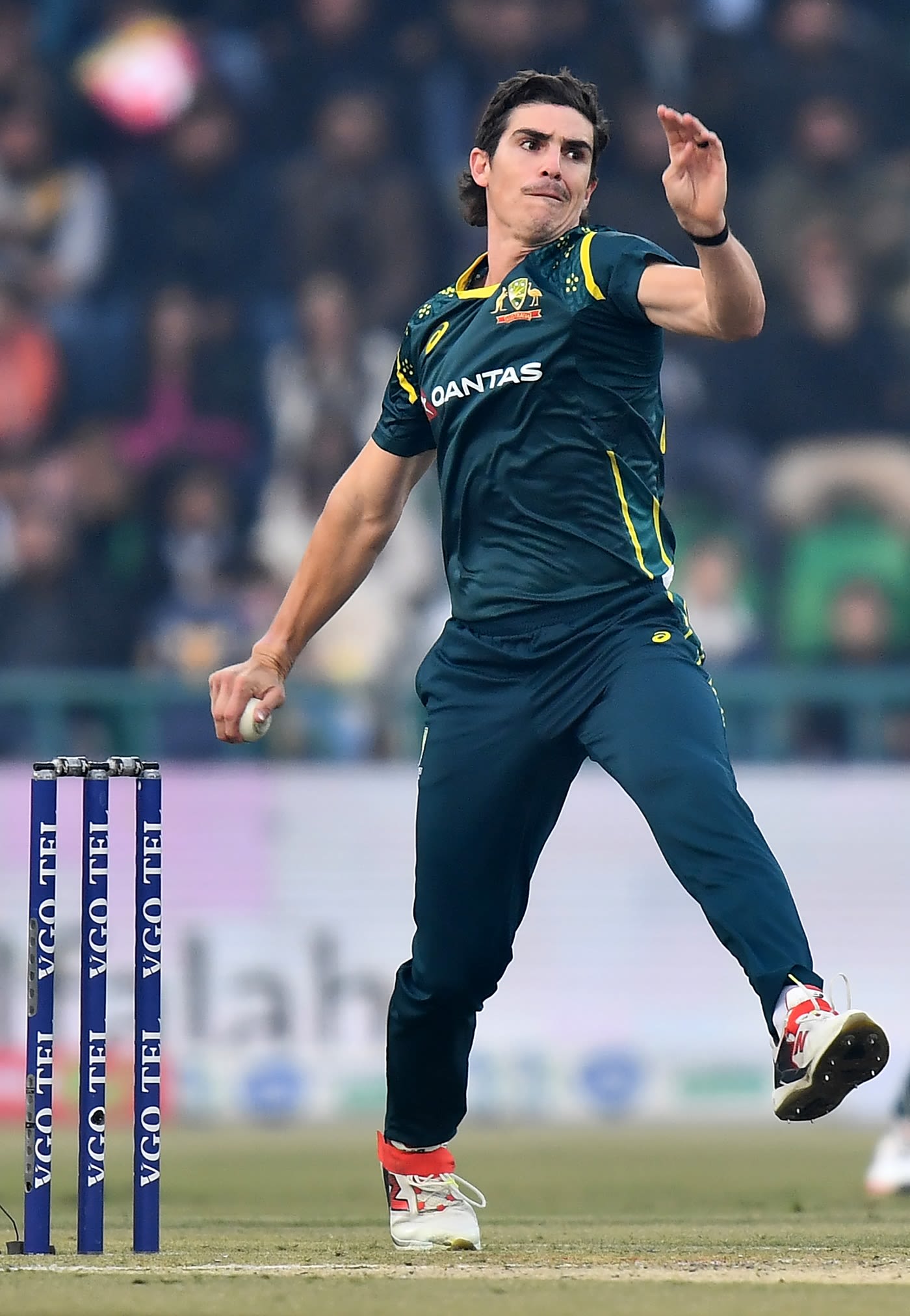 Sean Abbott took the big wicket of Salman Agha