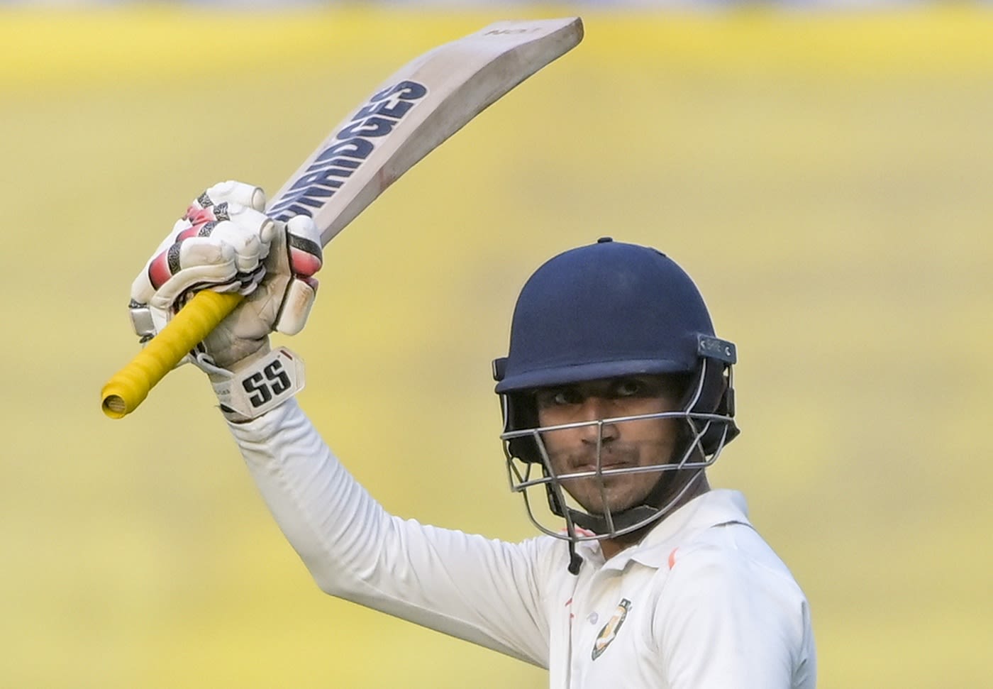 Aman Mokhade scored a steady half-century on the third day
