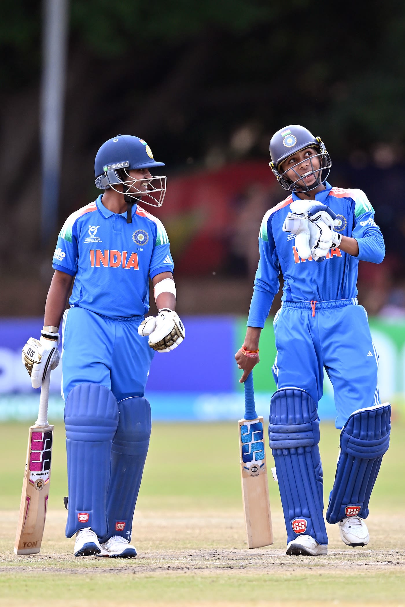 Abhigyan Kundu and Vedant Trivedi share a light moment