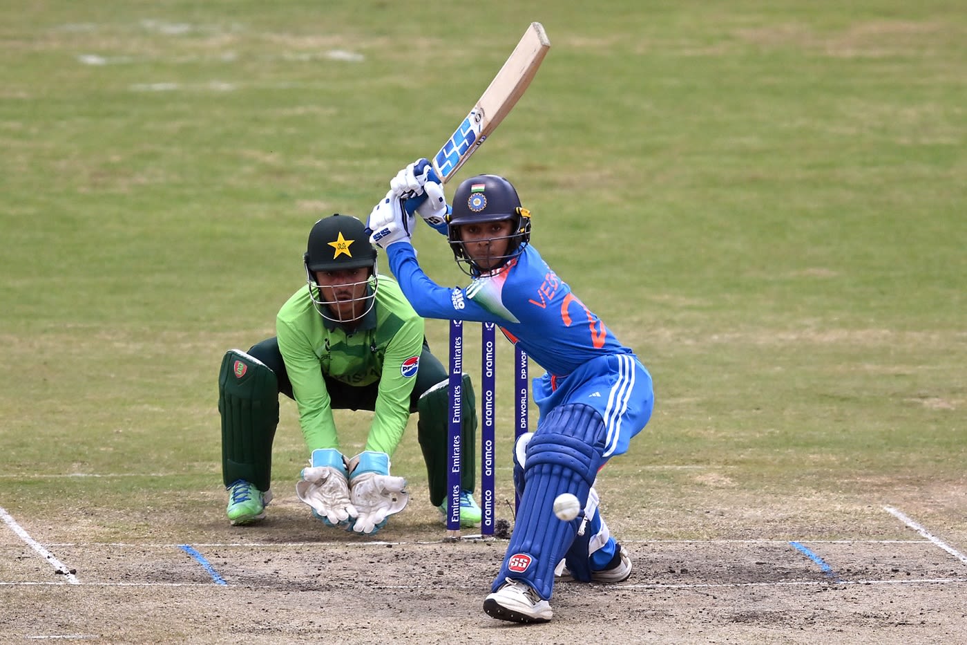 Vedant Trivedi shapes to hit out