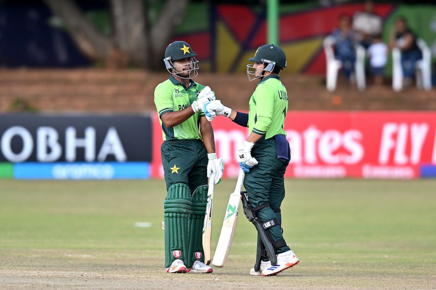 Usman Khan and Hamza Zahoor added 65 for the second wicket