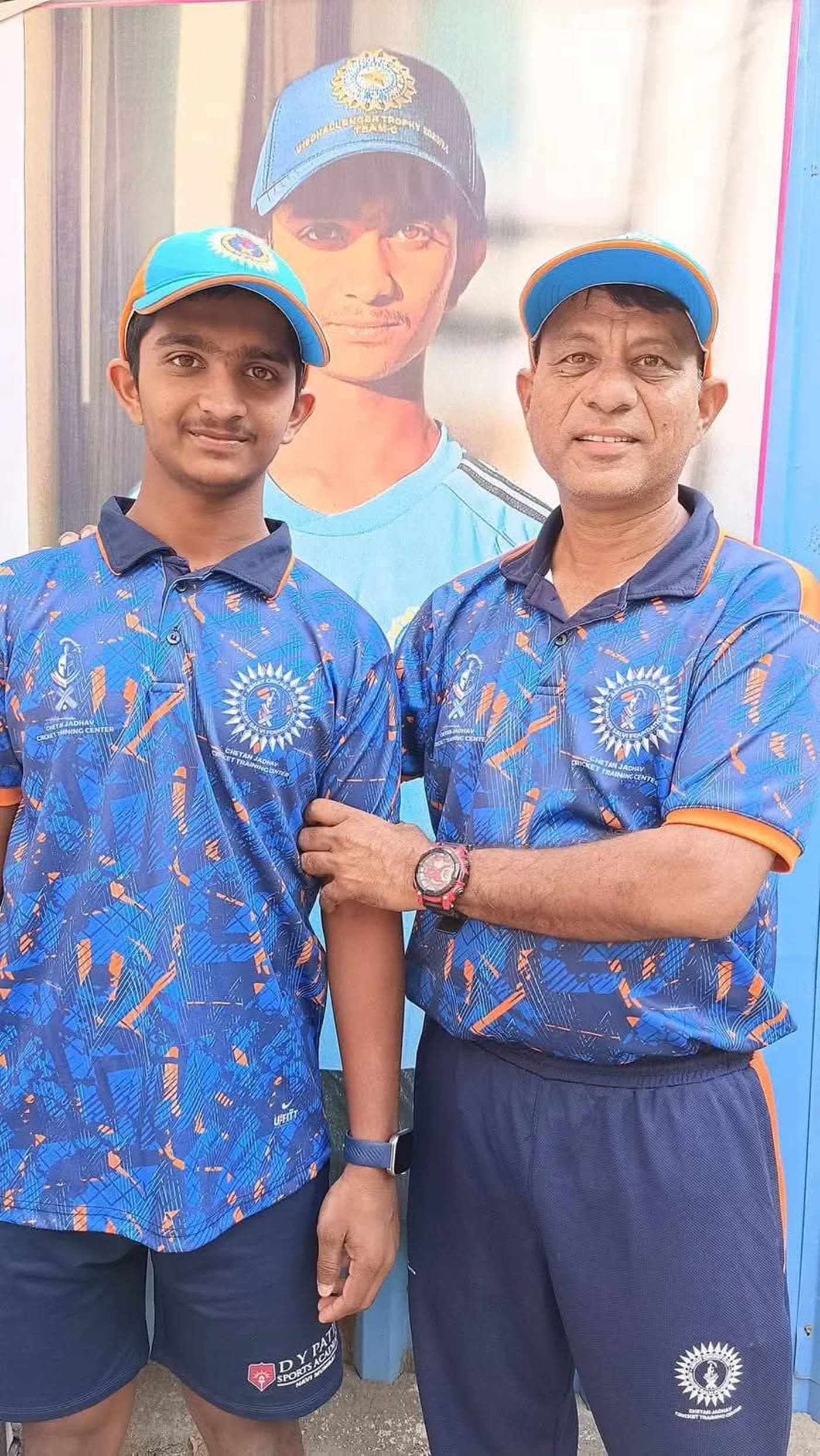 Chetan Jadhav with Abhigyan Kundu