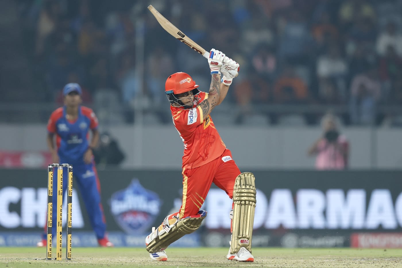 Kashvee Gautam played a brisk knock down the order