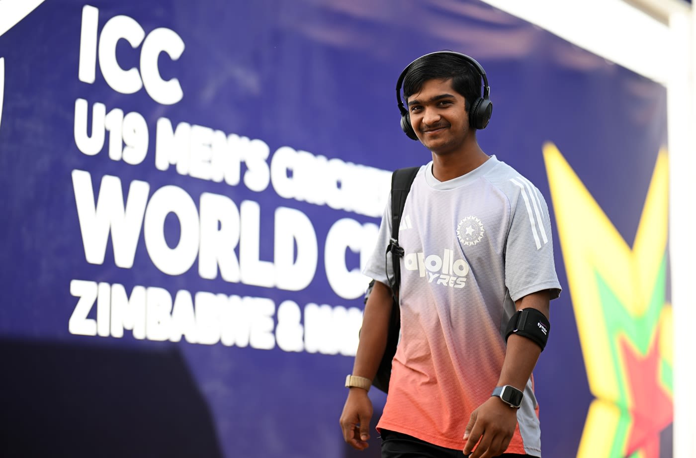 Abhigyan Kundu arrives for the final