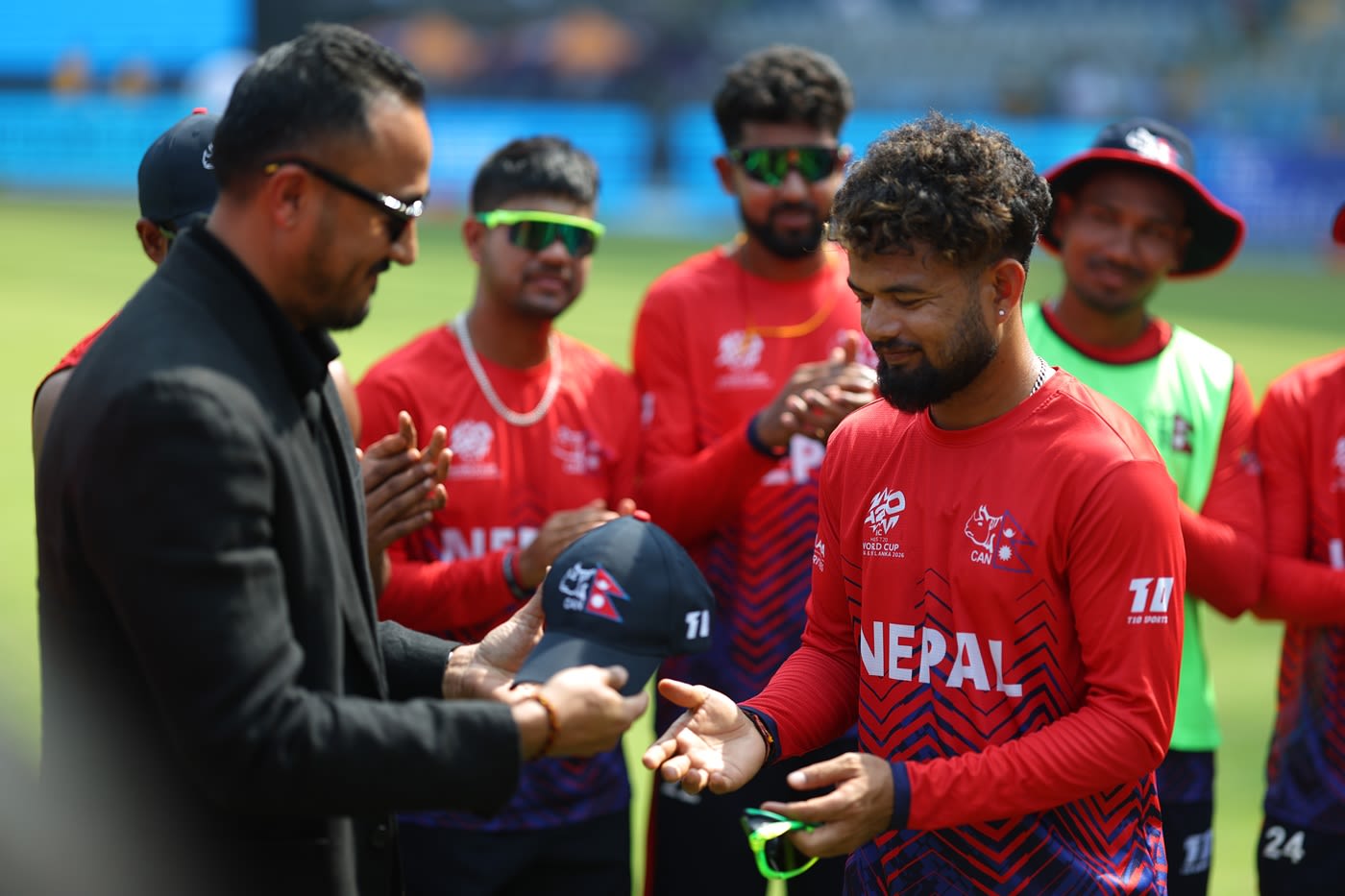 Sher Malla made his debut against England