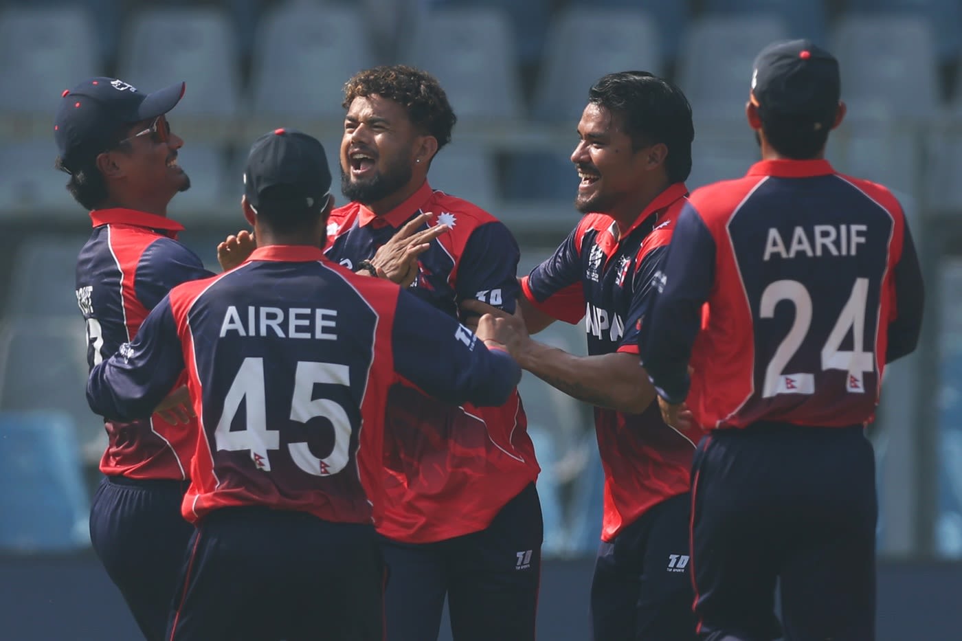 Sher Malla struck first ball on debut