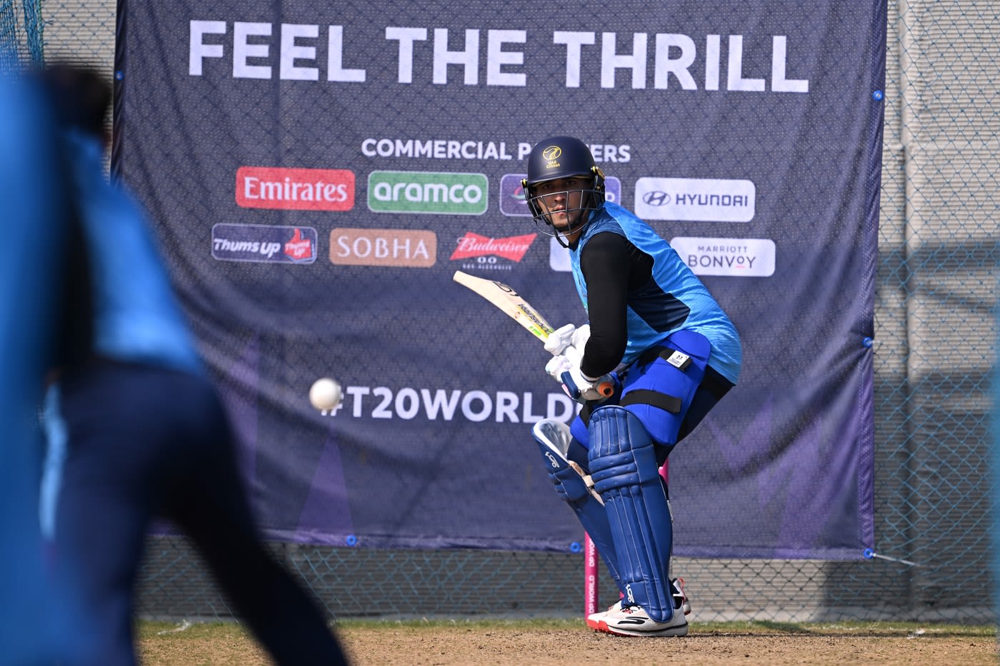 Alishan Sharafu trains at Chepauk