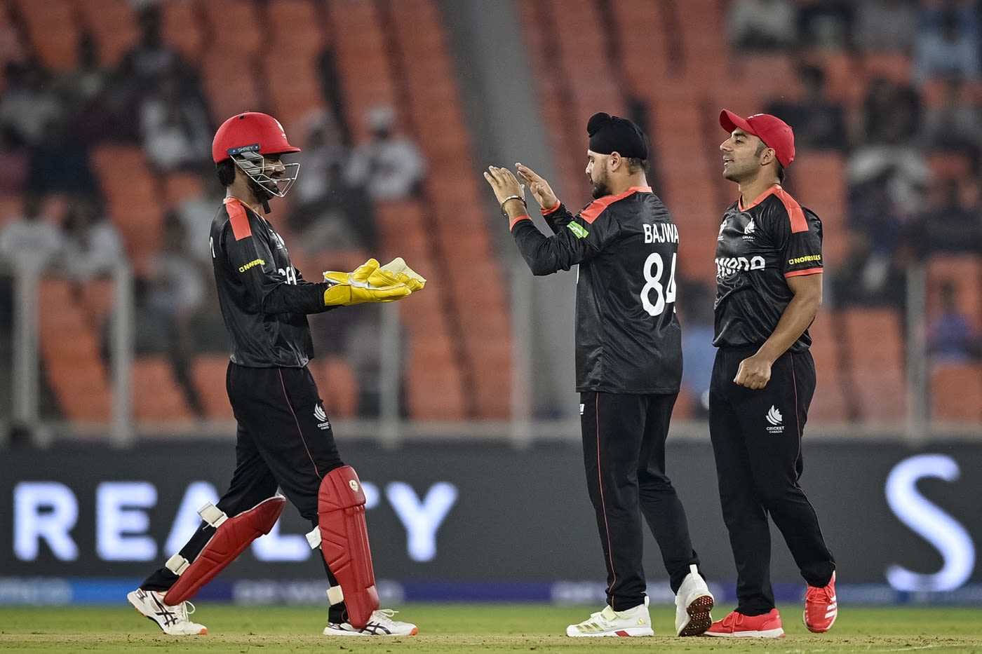 Dilpreet Bajwa got the big wicket of Quinton de Kock