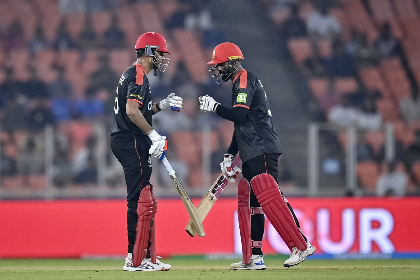 Harsh Thaker and Navneet Dhaliwal steadied Canada