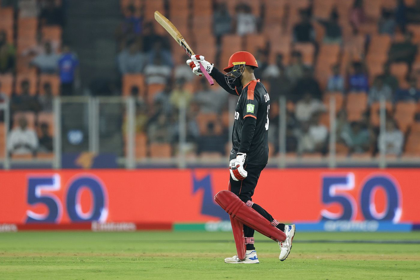 Navneet Dhaliwal celebrates his fifty