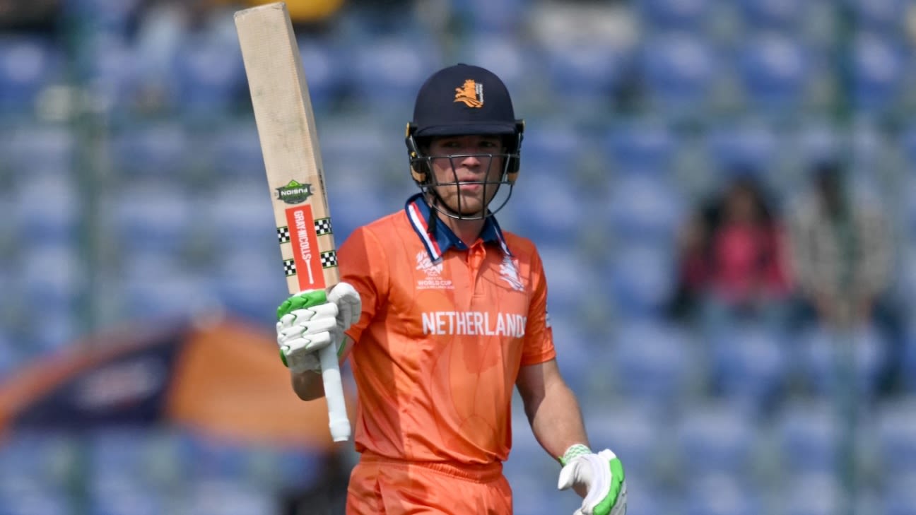 All-round de Leede leads Netherlands to thumping win over Namibia