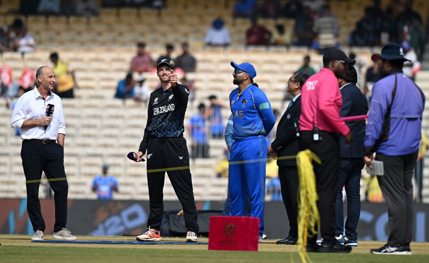 UAE captain Muhammad Waseem won the toss and elected to bat