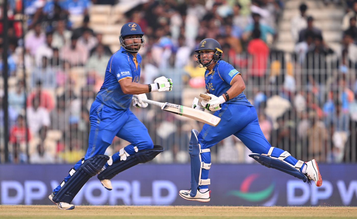 Muhammad Waseem and Alishan Sharafu put up a century partnership