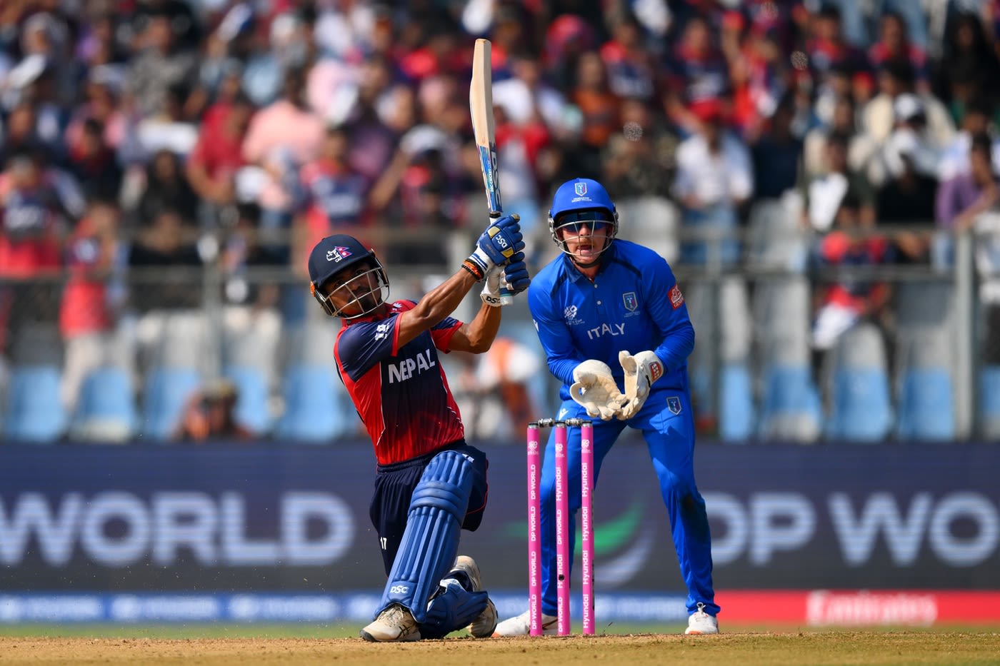 Rohit Paudel made 23 in 14 balls
