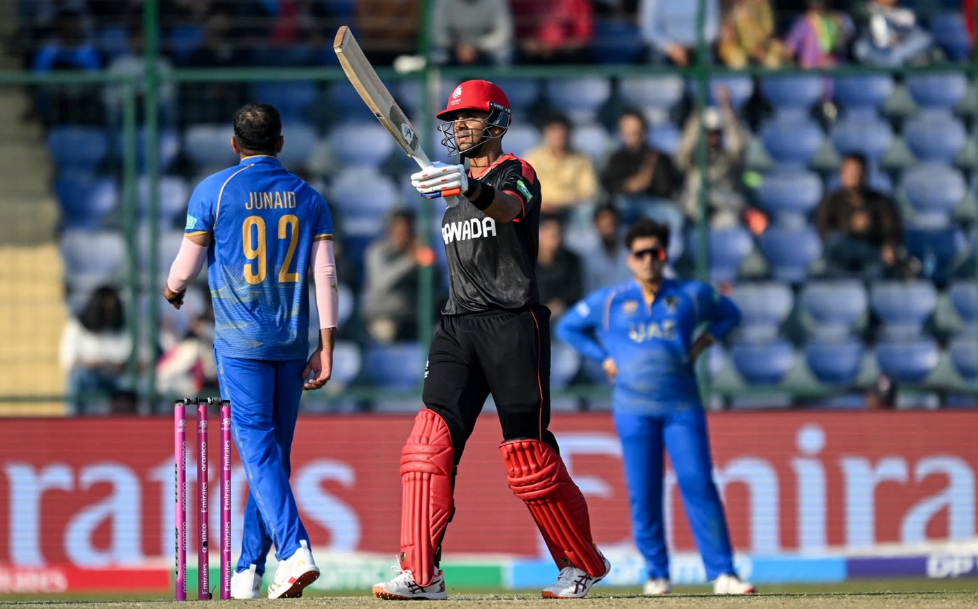 Harsh Thaker scored a steady fifty