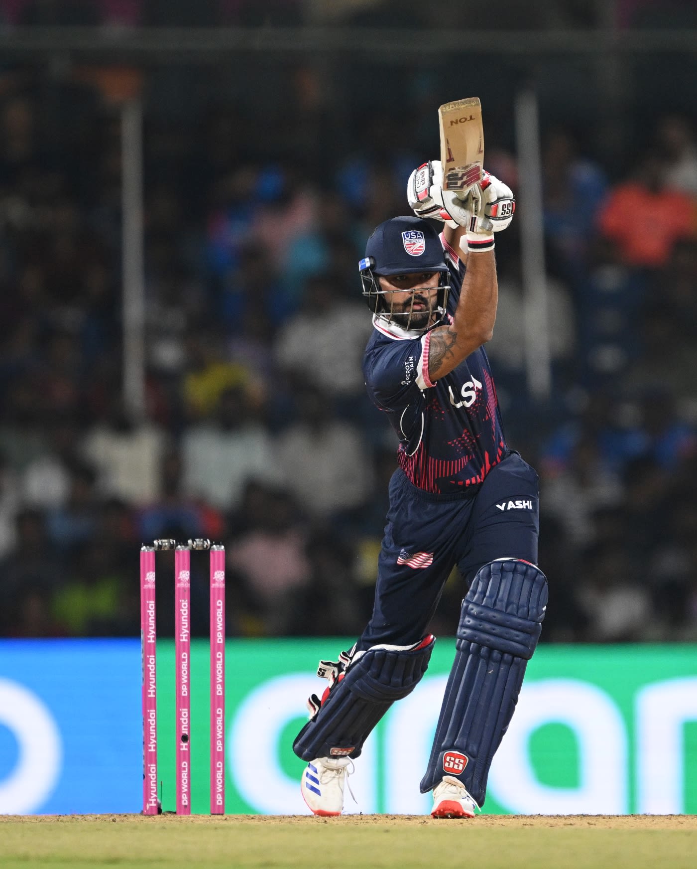 Monank Patel drove USA's brisk start