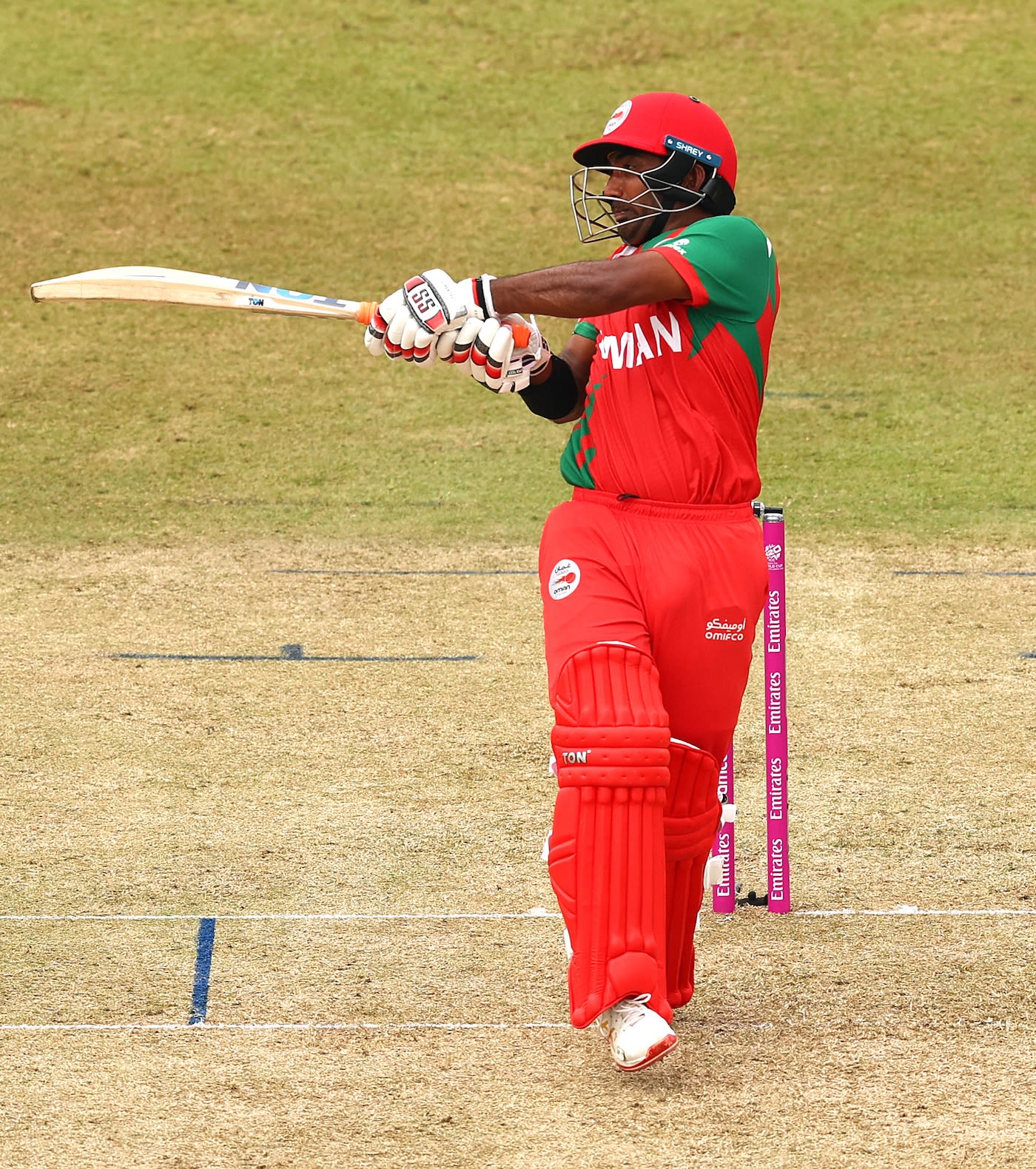 Aamir Kaleem gave Oman a strong start