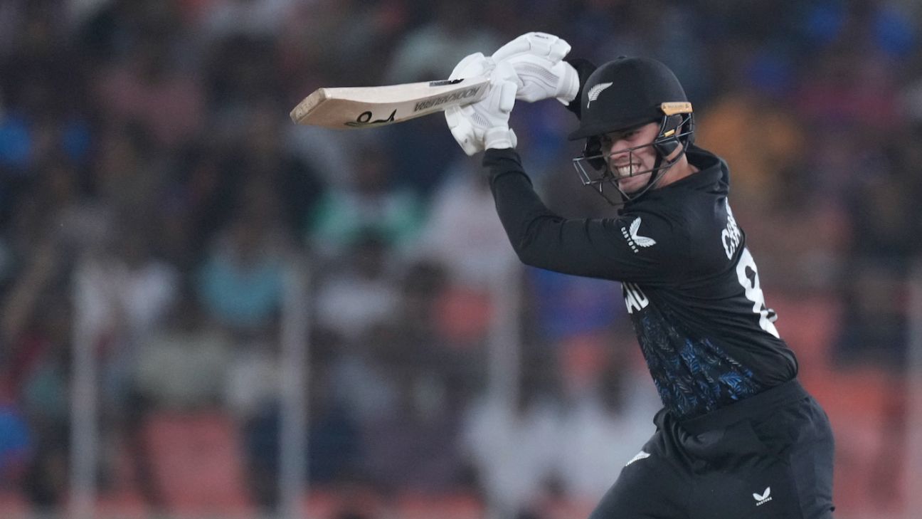 Chapman and Foulkes to miss India T20I series with injuries