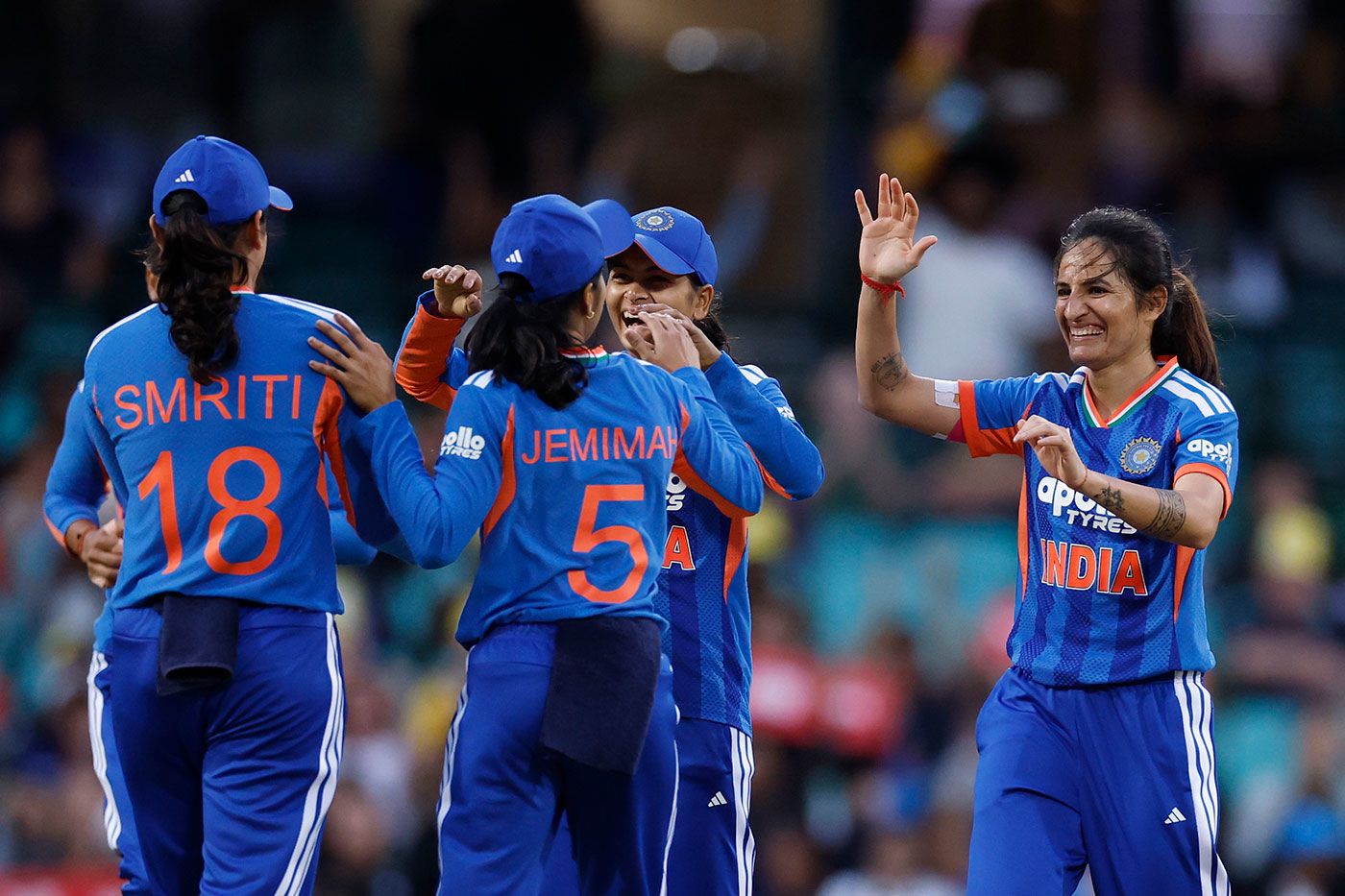 Renuka Singh was among the wickets early