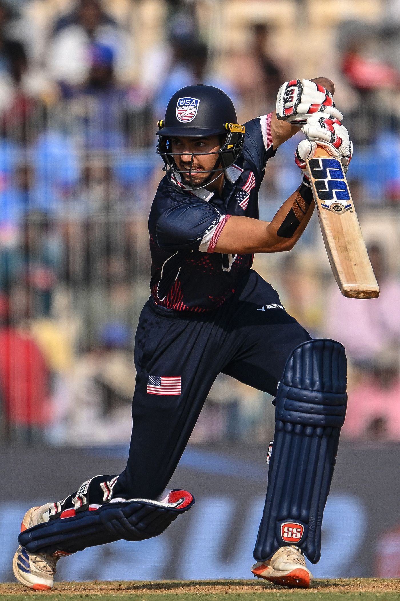 Sanjay Krishnamurthi flashes through the off side