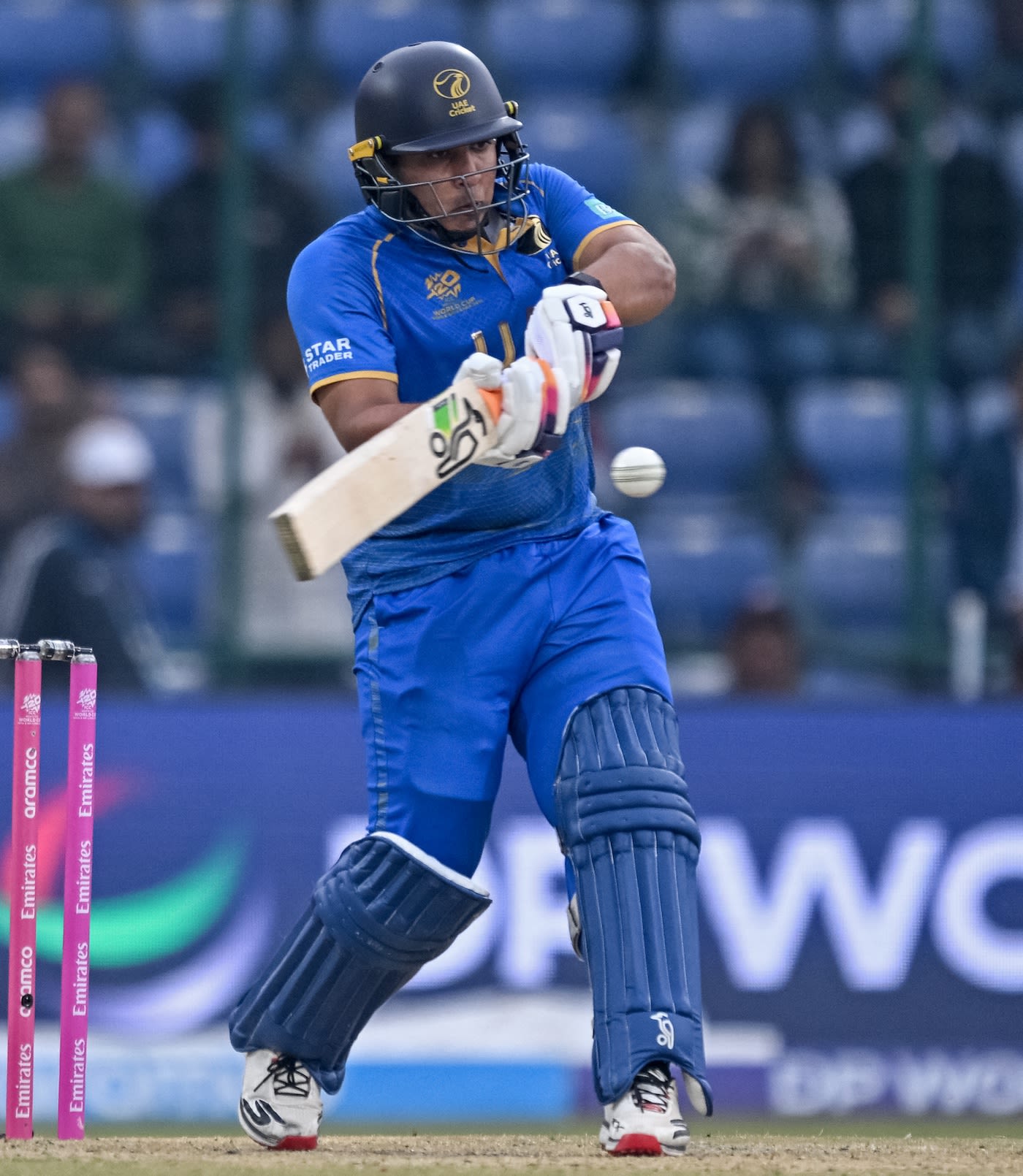 Alishan Sharafu gave the innings some impetus