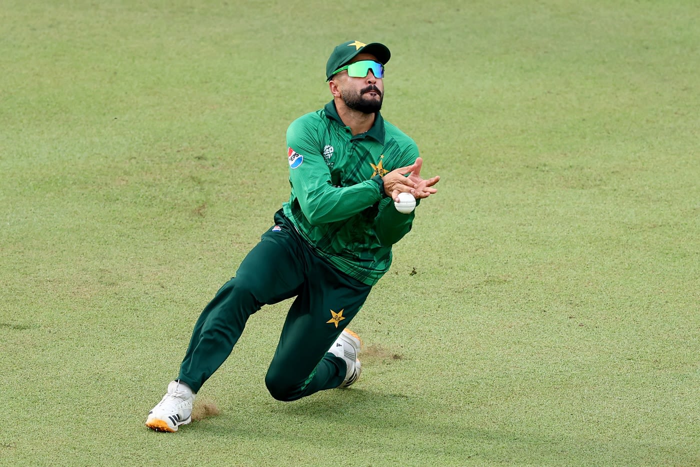 Mohammad Nawaz dropped a sitter