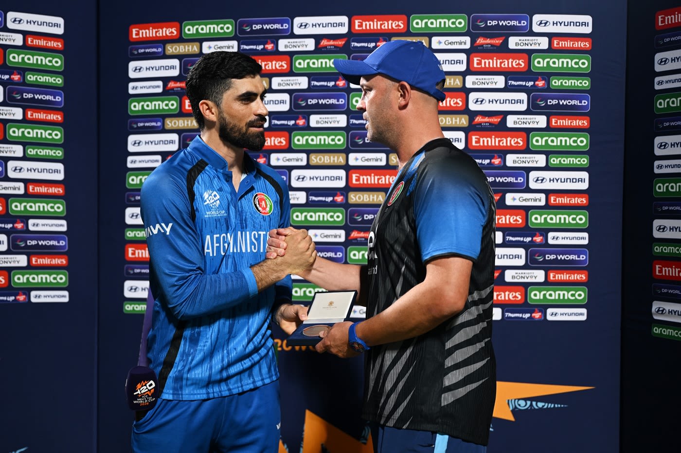 Ibrahim Zadran dedicated his Player-of-the-Match award to Jonathan Trott for his last match as Afghanistan head coach