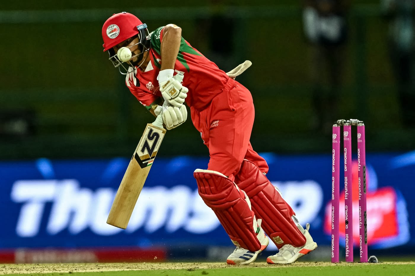 Hammad Mirza made 16 in 13 balls