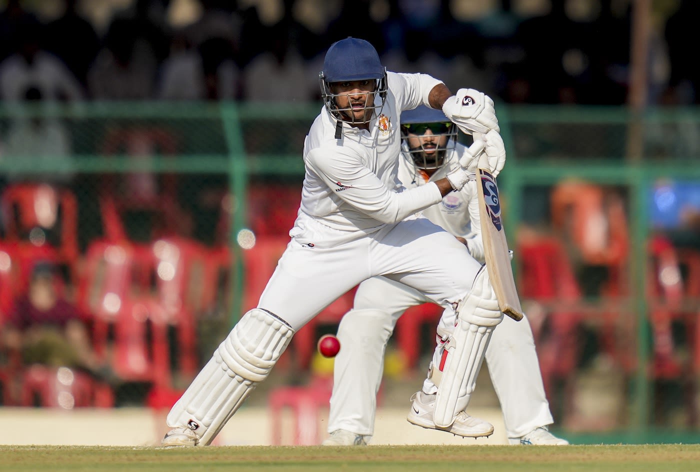 Mayank Agarwal was in complete control