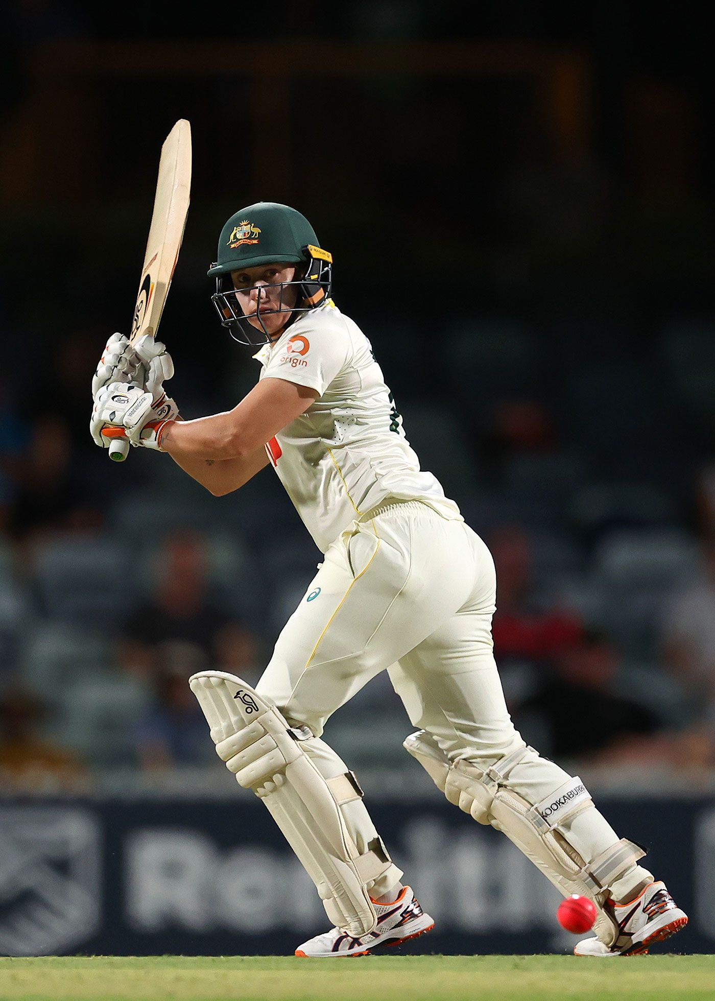 Alyssa Healy bats in her final international match