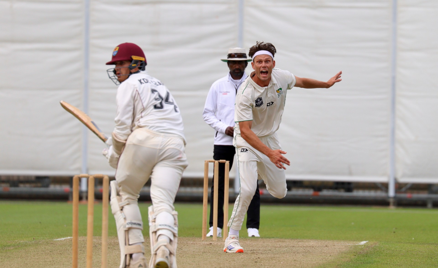 Brett Randell picked up five wickets in five balls