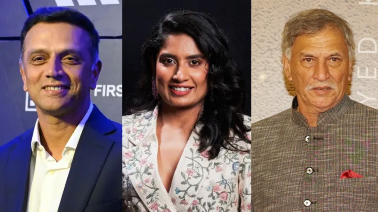 Rahul Dravid, Mithali Raj and Roger Binny to get BCCI Lifetime Achievement awards