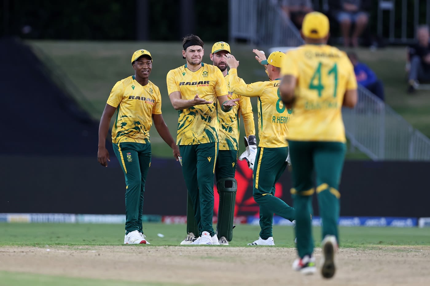 Gerald Coetzee rattled New Zealand early
