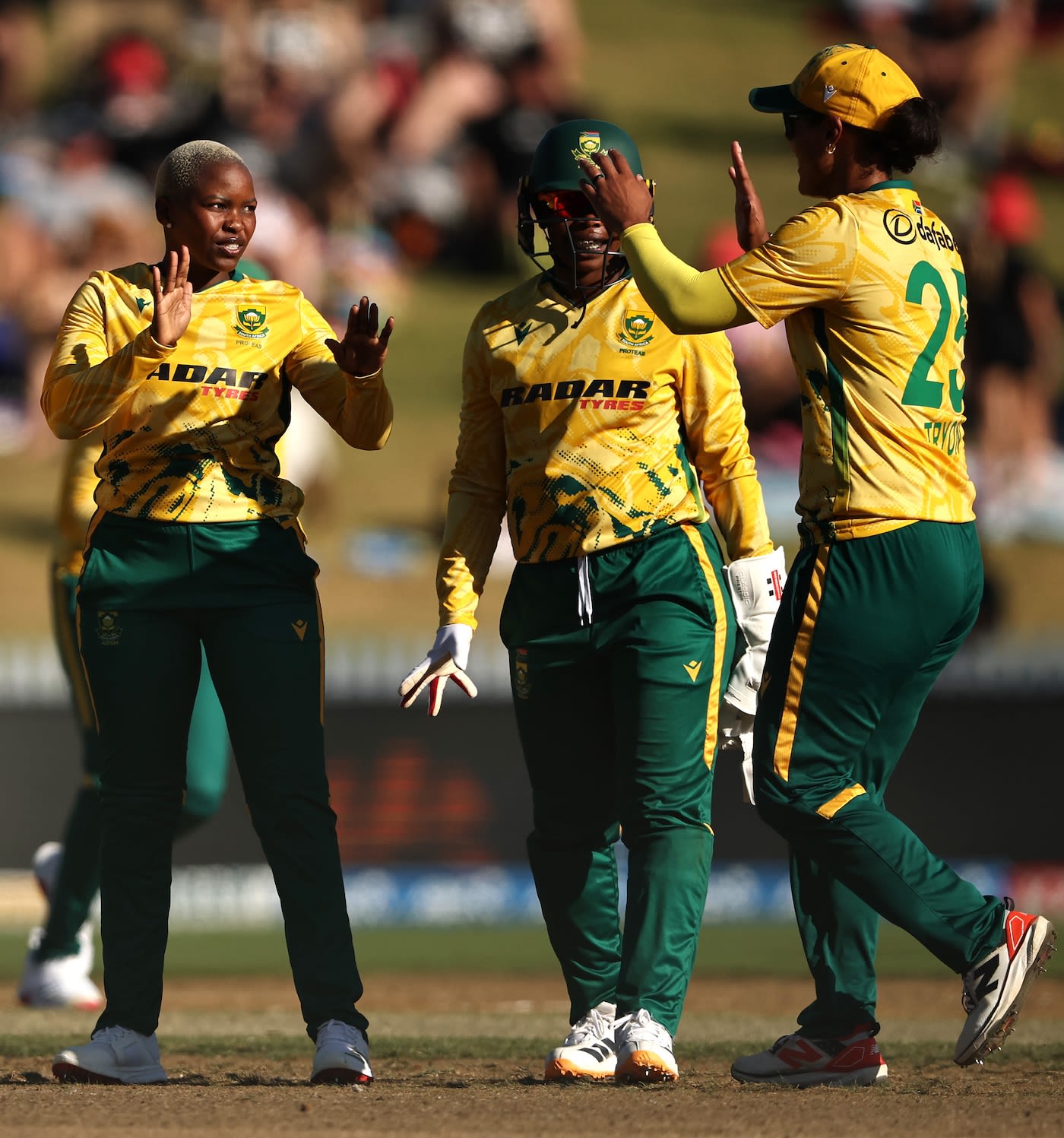 Nonkululeko Mlaba picked up three wickets