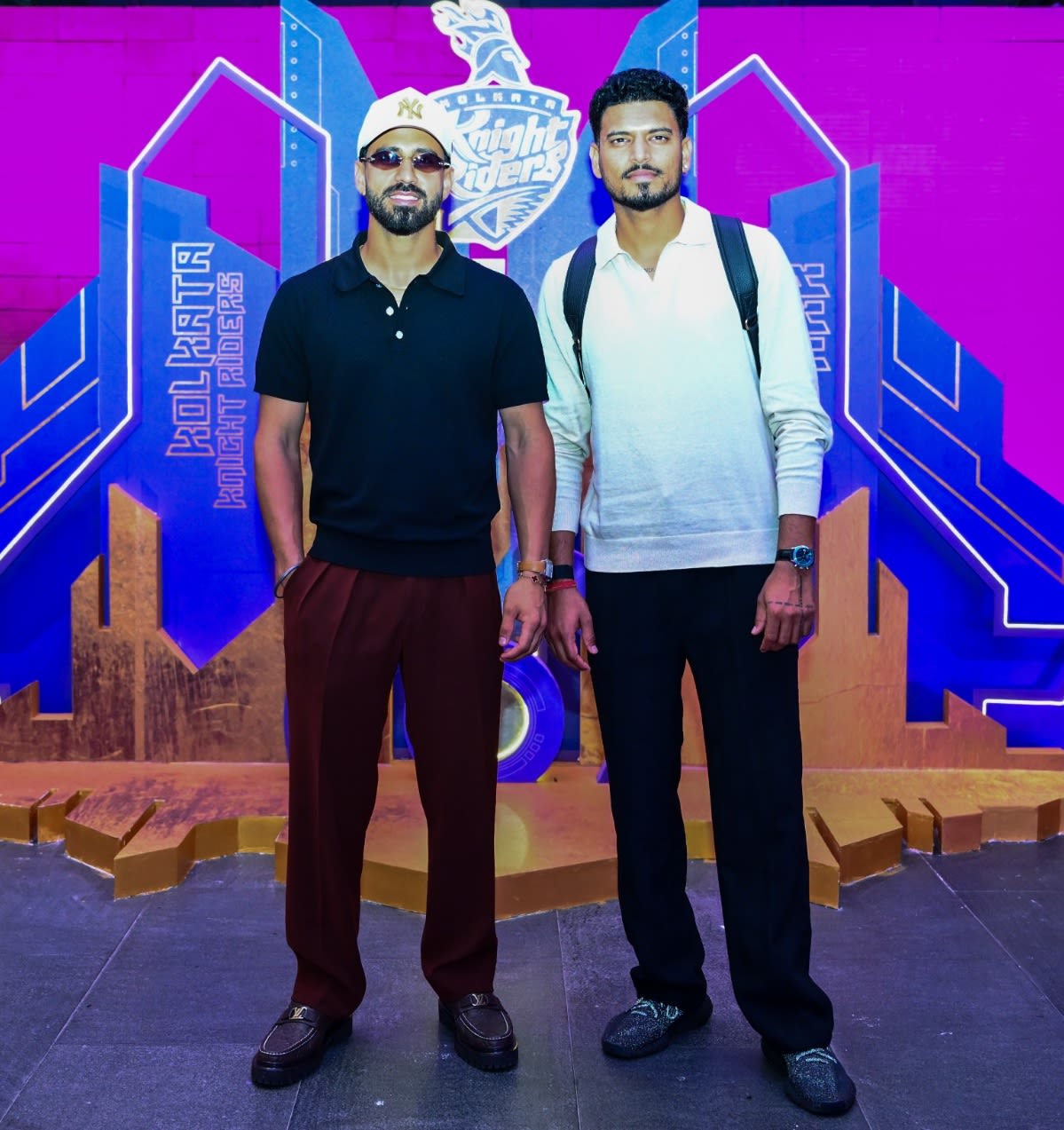 Ramandeep Singh and Vaibhav Arora arrive in Kolkata