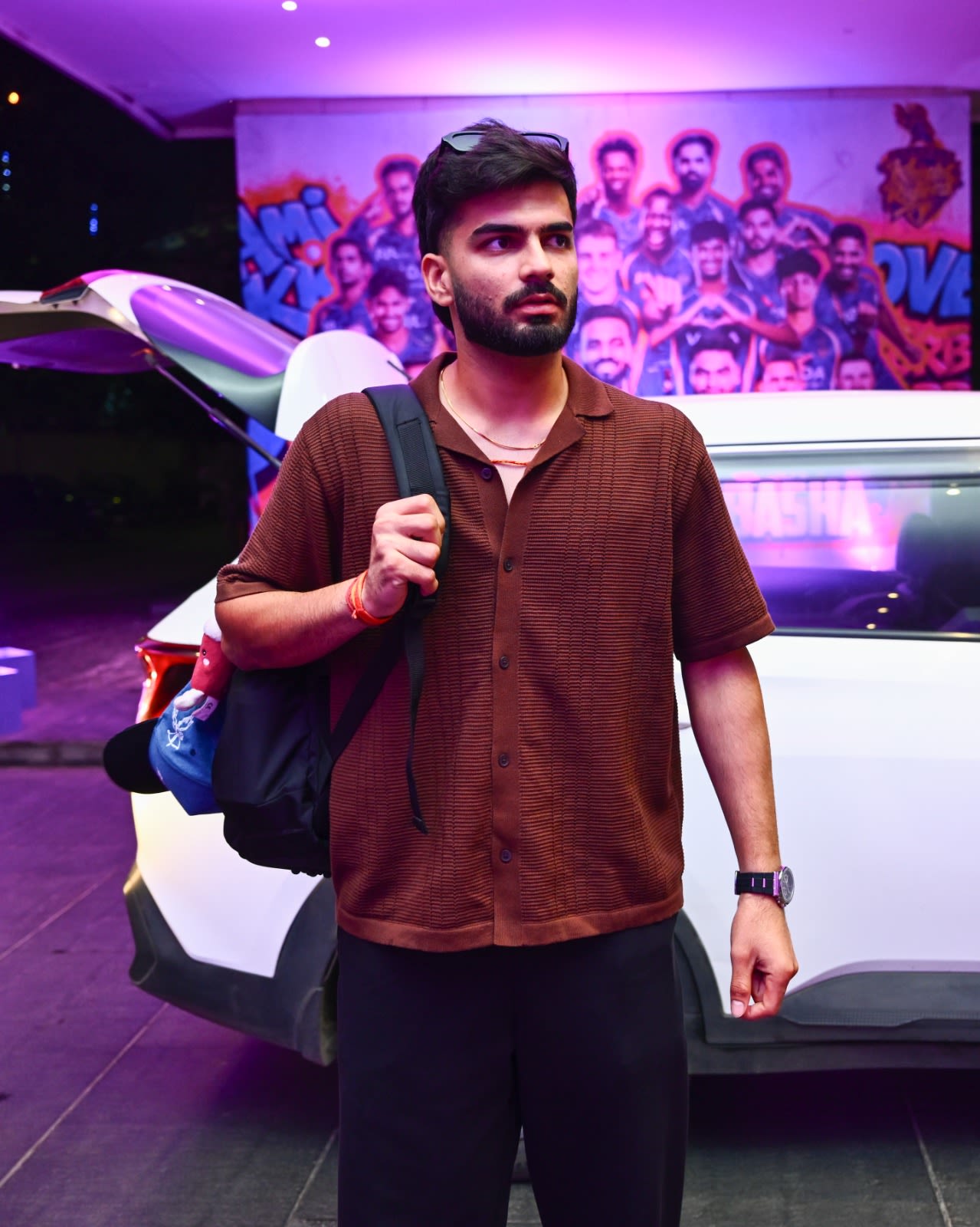 Tejasvi Dahiya arrives in Kolkata