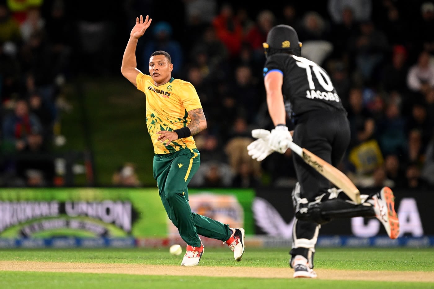 Ottneil Baartman got the big wicket of Bevon Jacobs