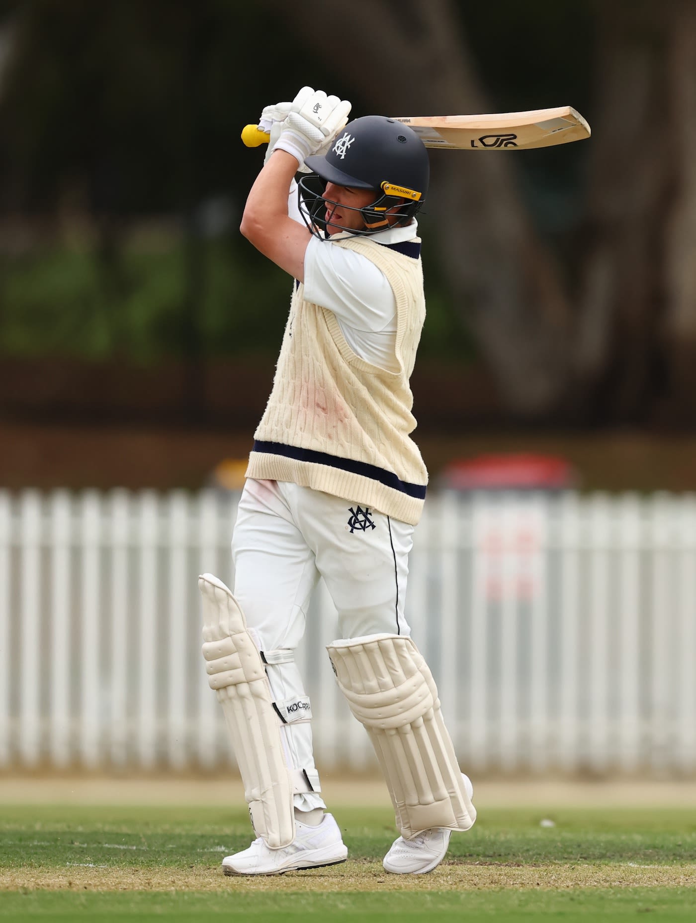 Marcus Harris pulls one away