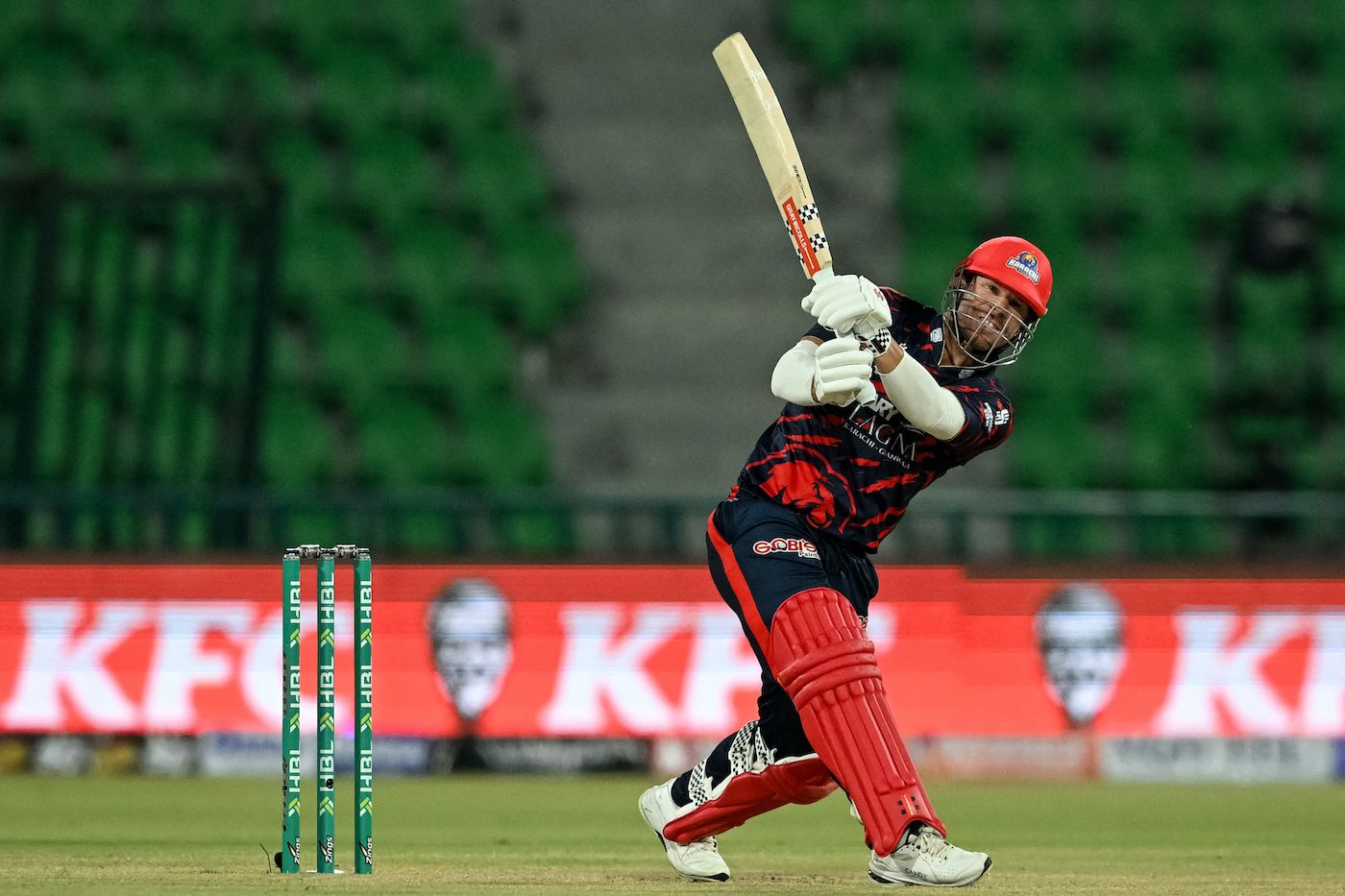David Warner slowed down a touch after a blistering start