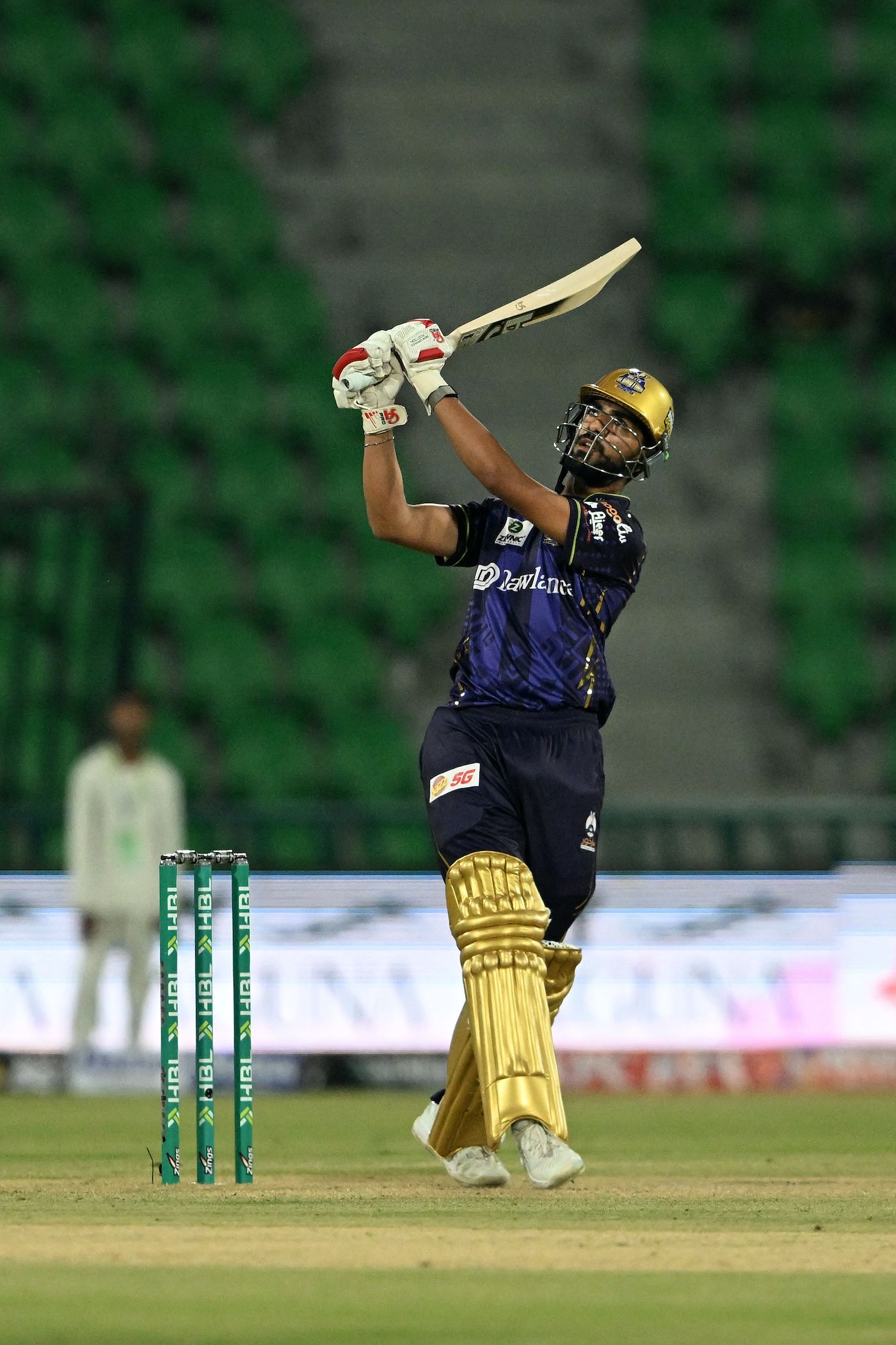 Shamyl Hussain hit boundaries off nine of the 24 balls he faced