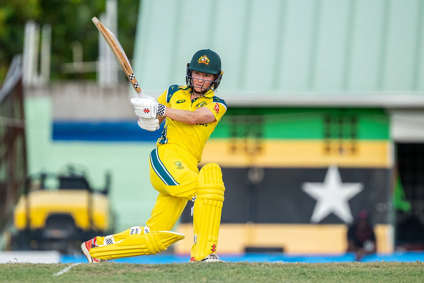 Nicola Carey made her highest ODI score