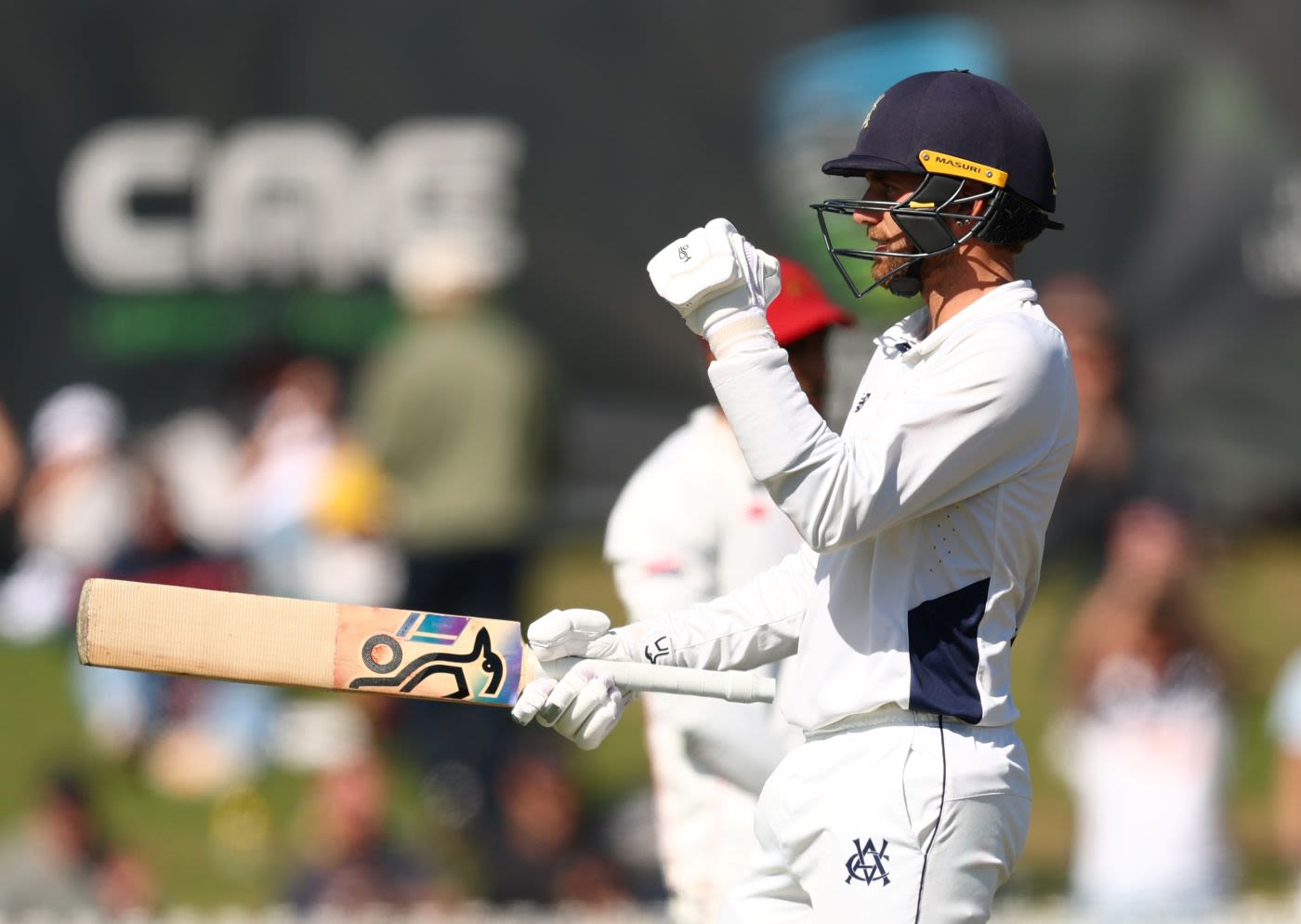 Fergus O'Neill celebrates his half-century