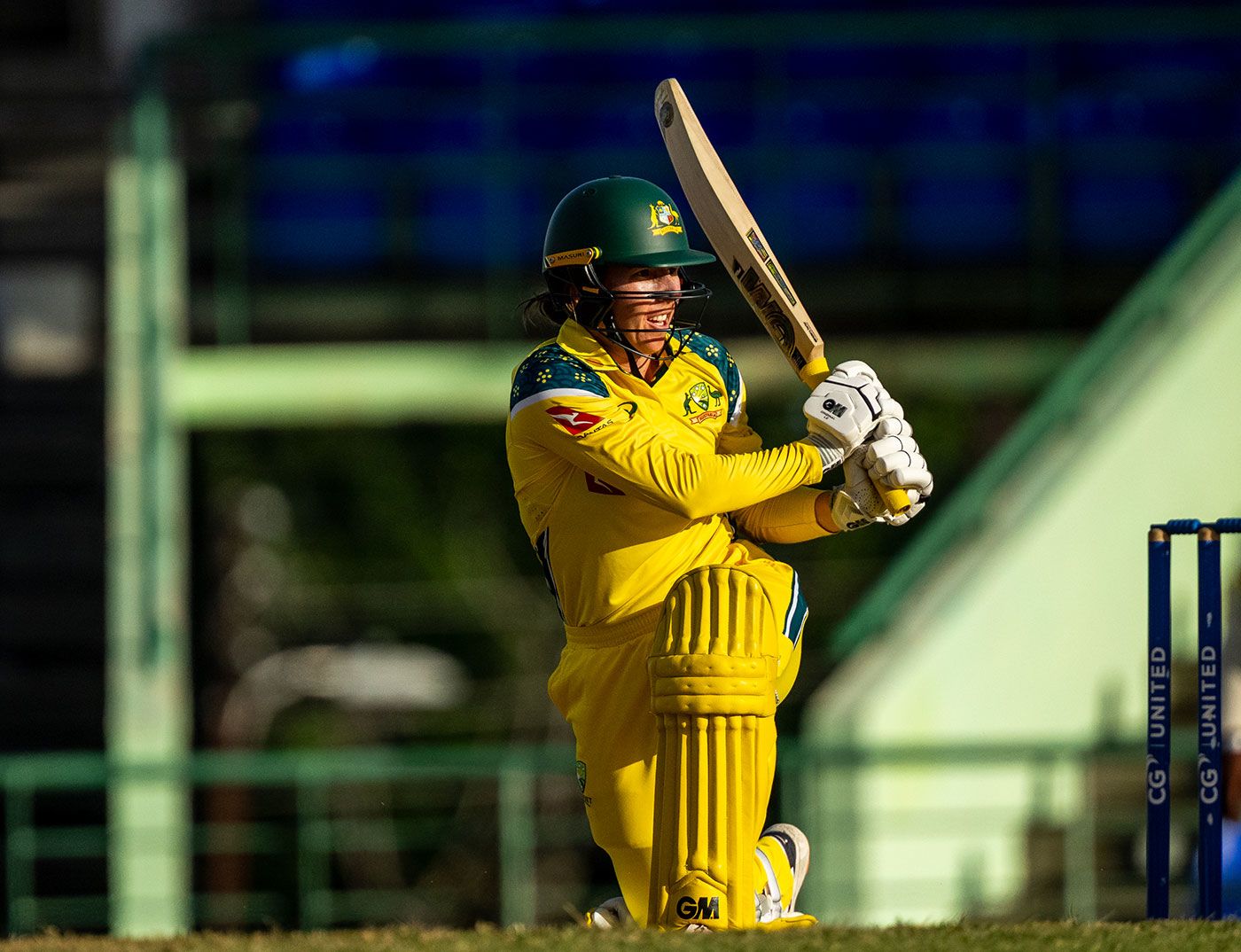 Georgia Wareham provided impetus in the middle order
