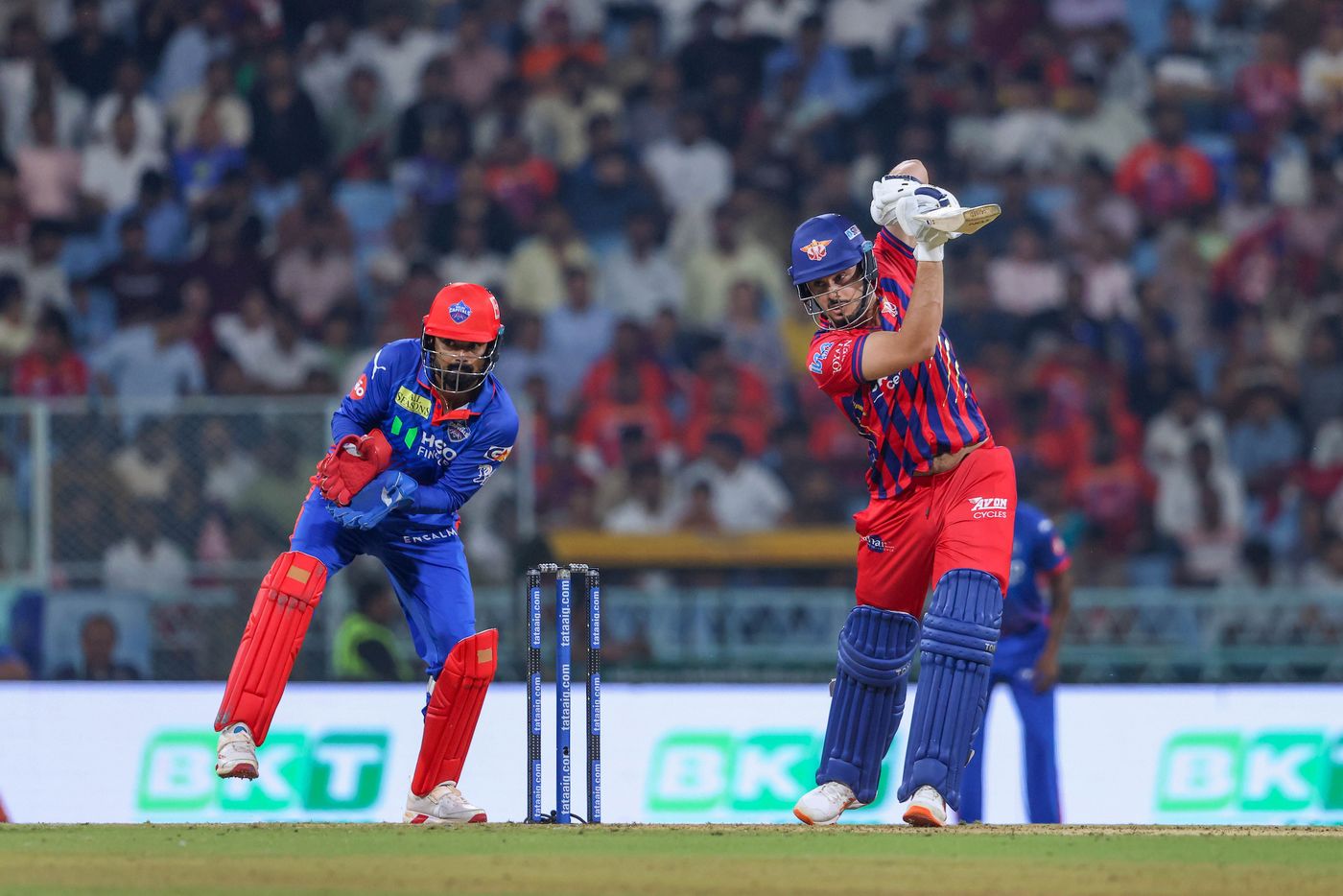 Abdul Samad mounted a recovery in the middle overs