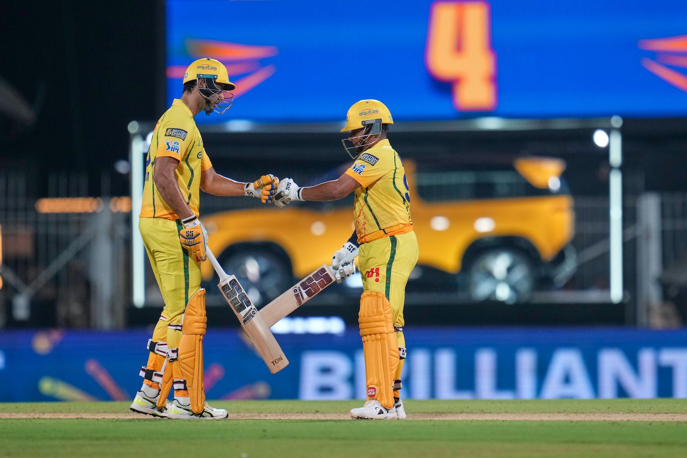 Sarfaraz Khan and Shivam Dube added 38 off 18 balls
