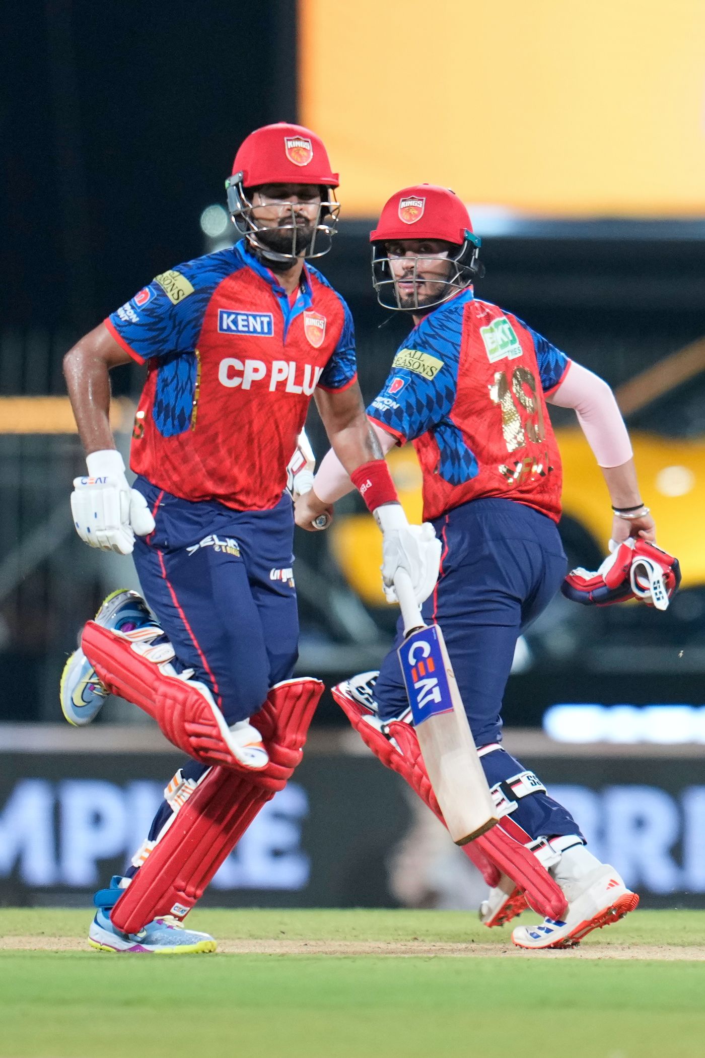 Shreyas Iyer and Nehal Wadhera took Punjab Kings close to home