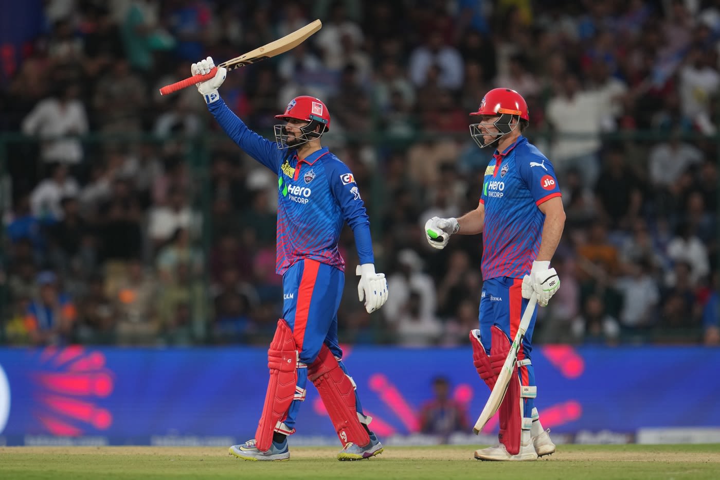 Sameer Rizvi brought up his second consecutive fifty