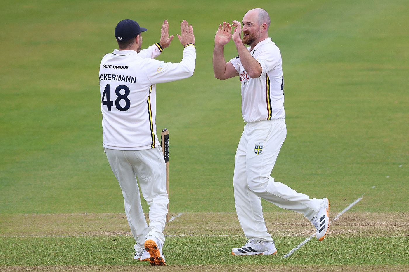 Ben Raine helped run through Kent's first innings