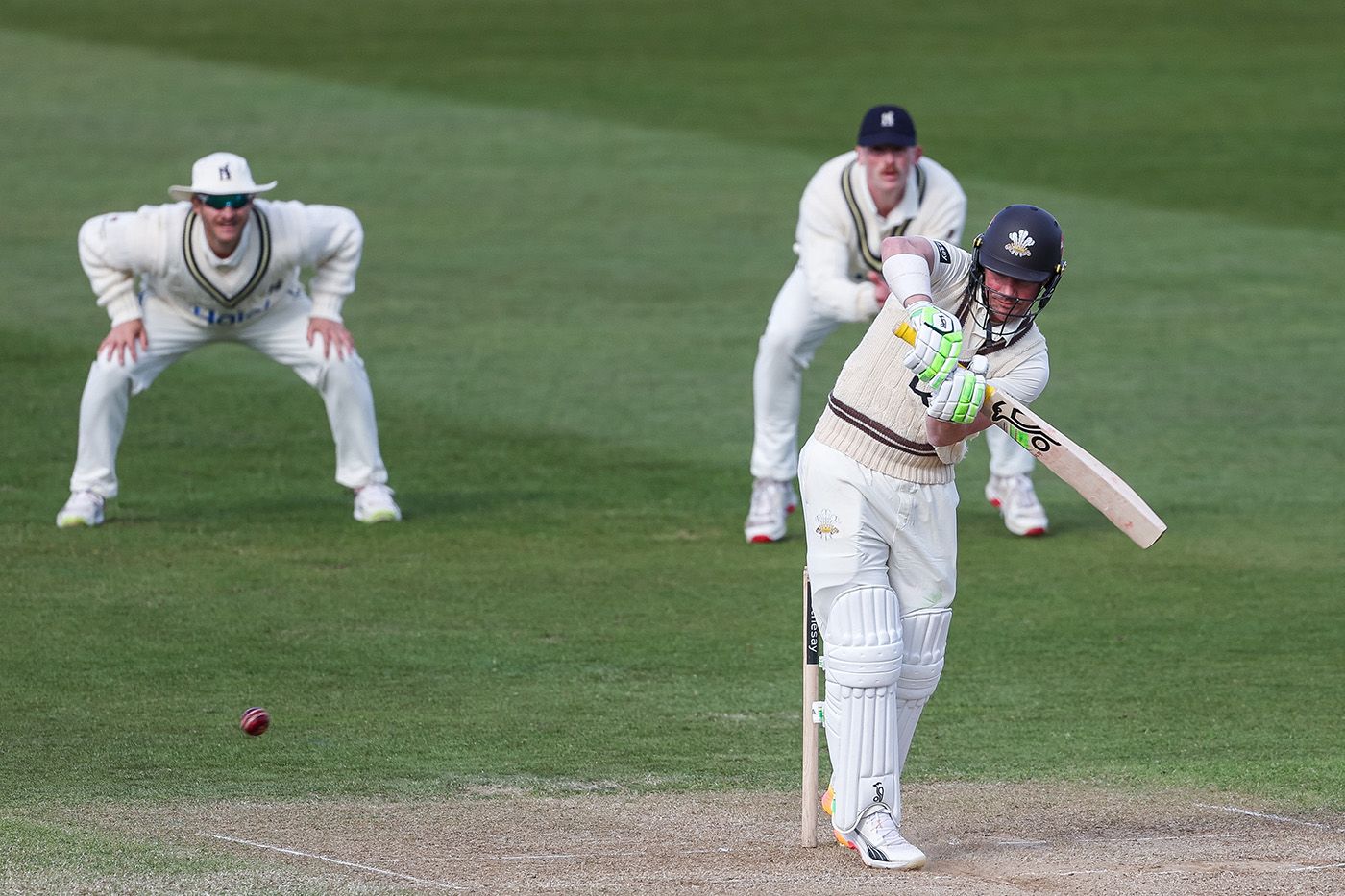 Rory Burns led the Surrey fightback with a fifty